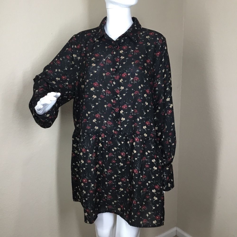 Lost Ink Floral Print Blouse (C9)